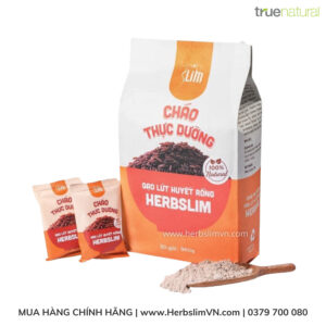 Cháo thực dưỡng gạo lứt huyết rồng Herbslim (Hộp 30 gói)