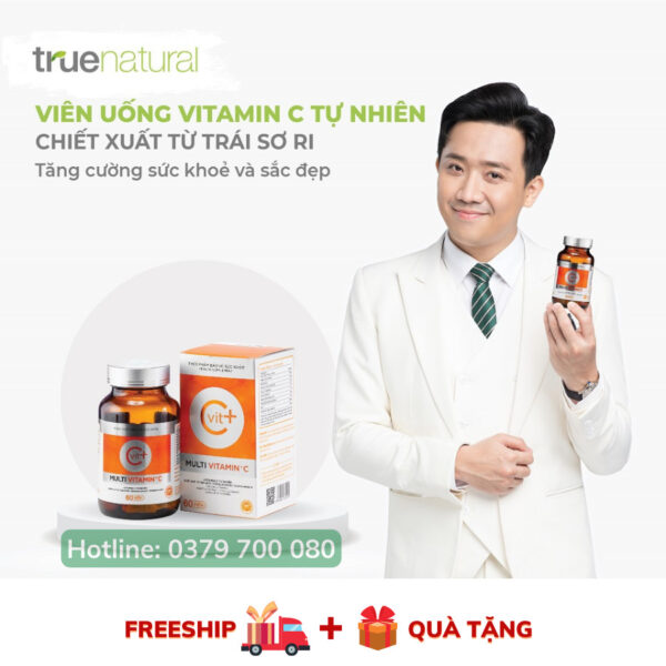 viên uống vitamin c tự nhiên true natural 3